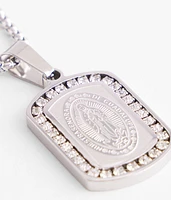 Virgin Mary 24" Necklace