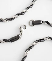 Two Tone 23" Necklace