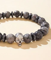 Skull Beaded Bracelet
