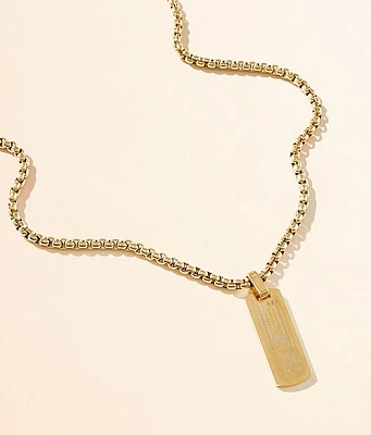 BKE The Lord's Prayer 24" Necklace