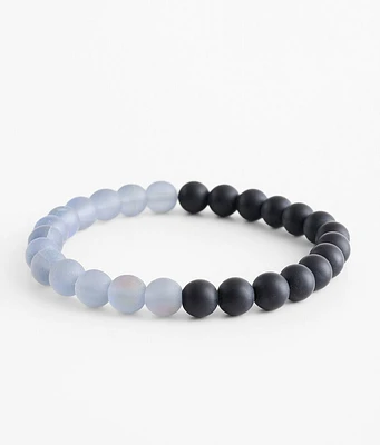 BKE Black & Smoke Beaded Bracelet