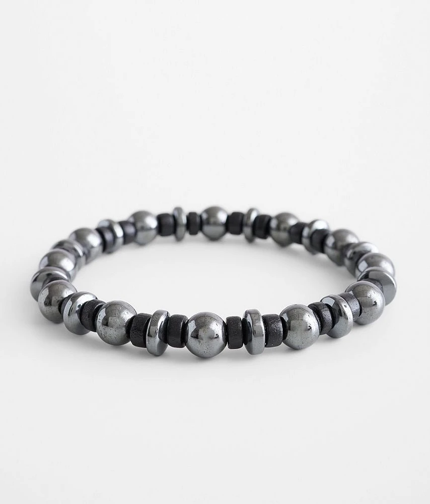 Hematite Beaded Bracelet