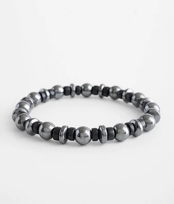 Hematite Beaded Bracelet