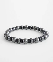 Hematite Beaded Bracelet