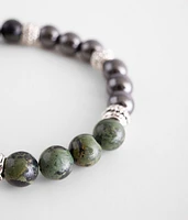 Marble & Metal Bracelet