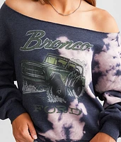 Bronco Off The Shoulder Pullover