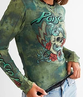 Poison Mesh Band T-Shirt