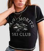 Saint Moritz Cropped T-Shirt