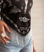 Cowgirl Bandana Tube Top