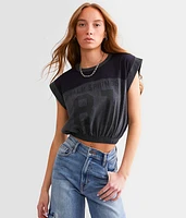 Palm Springs Cropped T-Shirt