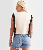Howdy Honey Fringe Tank Top