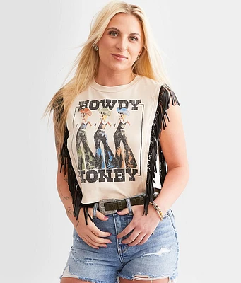 Howdy Honey Fringe Tank Top