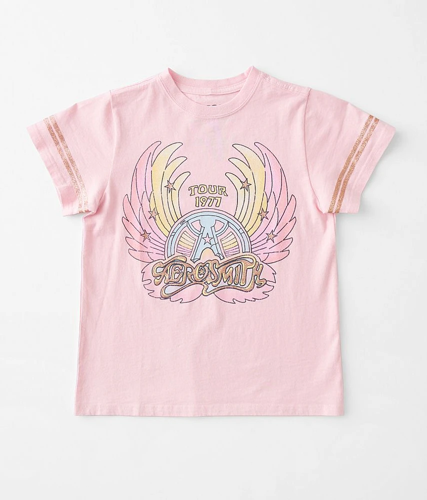 Girls - Goodie Two Sleeves Aerosmith Band T-Shirt