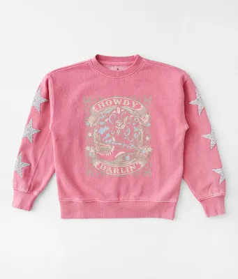 Girls - Goodie Two Sleeves Howdy Darlin' Pullover