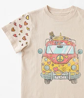 Girls - Retro Van T-Shirt
