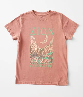 Girls - Goodie Two Sleeves Zion Canyon Park T-Shirt