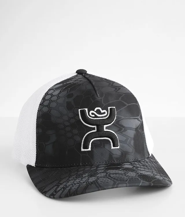 Hooey Bass Trucker Cap - Black & White