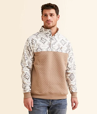 Hooey Jimmy Quarter Zip Southwestern Pullover