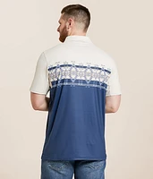 The Weekender Deboss Performance Polo