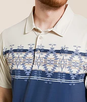 The Weekender Deboss Performance Polo