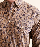 Dos Sol Western Performance Stretch Shirt