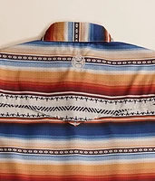 Boys - Striped Serape Performance Shirt