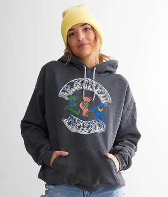 Junkfood Grateful Dead Band Hooded Sweatshirt