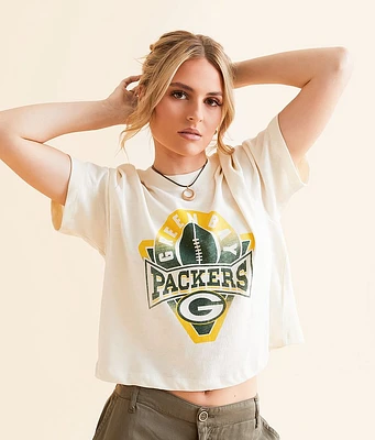 Junkfood Green Bay Packers Cropped T-Shirt