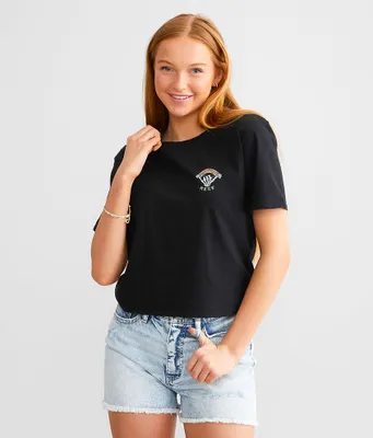 Reef Somewhere Cropped T-Shirt