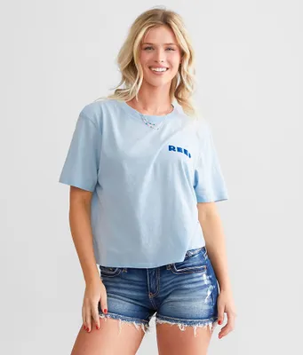 Reef Fountains Cropped T-Shirt