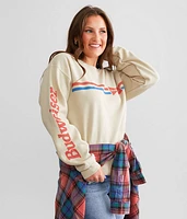 Budweiser Striped Pullover