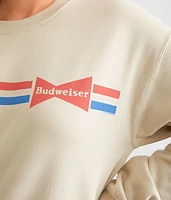 Budweiser Striped Pullover