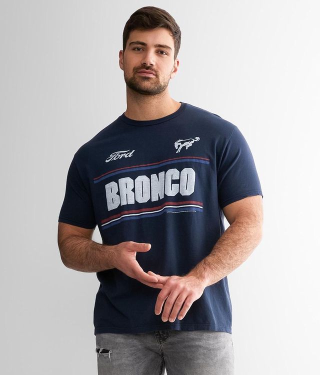 H3 Headwear Ford Bronco T-Shirt - Grey Small, Men's