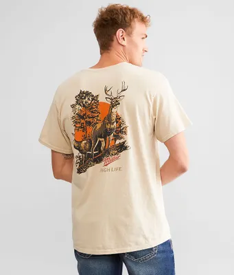 Junkfood Miller High Life Deer T-Shirt