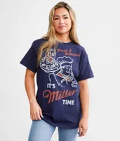 Junkfood Miller Light It's Time T-Shirt