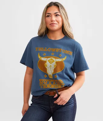Junkfood Yellowstone Dutton Ranch T-Shirt