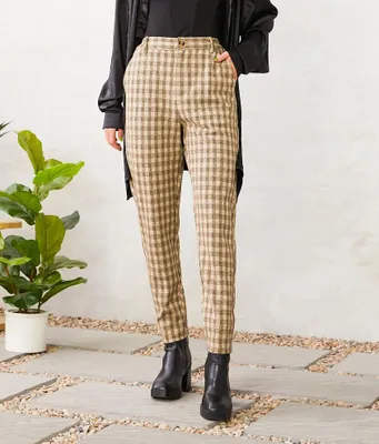 Willow & Root Plaid Trouser Pant
