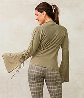 Mock Neck Top