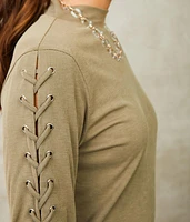 Mock Neck Top