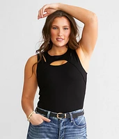 Cut-Out Tank Top