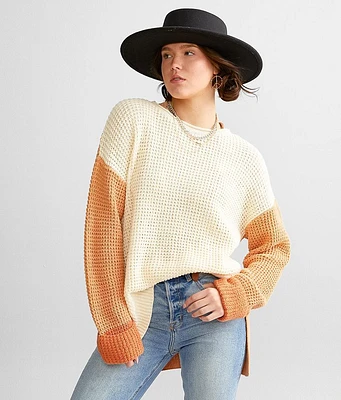 Open Weave Sweater