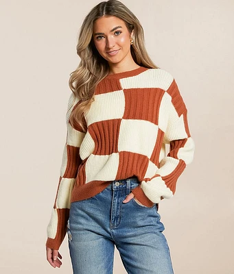 Illa Checkered Sweater