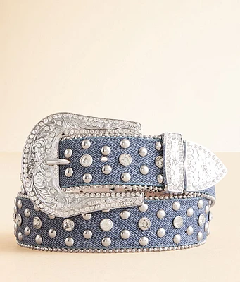 Denim Glitz Belt