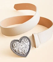 Heart Buckle Belt