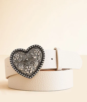 BKE Heart Buckle Belt