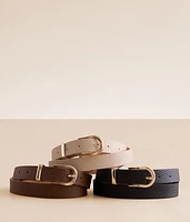 3 Pack Mixed Belt Set