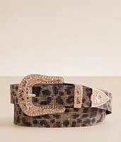 Leopard Glitz Belt