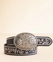 BKE Embroidered Western Belt