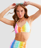 Hurley Rainbow Ombre Swim Top