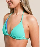 Classic Triangle Reversible Swim Top
